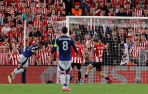 Manchester United meraih kemenangan telak 3-0 atas Athletic Bilbao