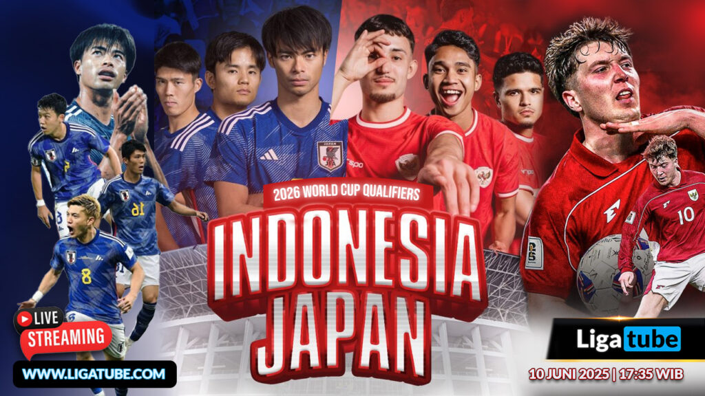 Live Streaming Indonesia vs Jepang
