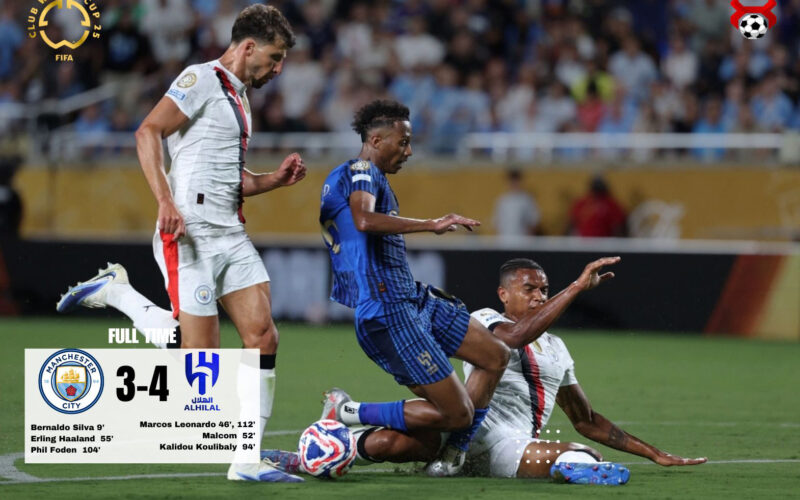 Manchester City tersingkir oleh Al Hilal