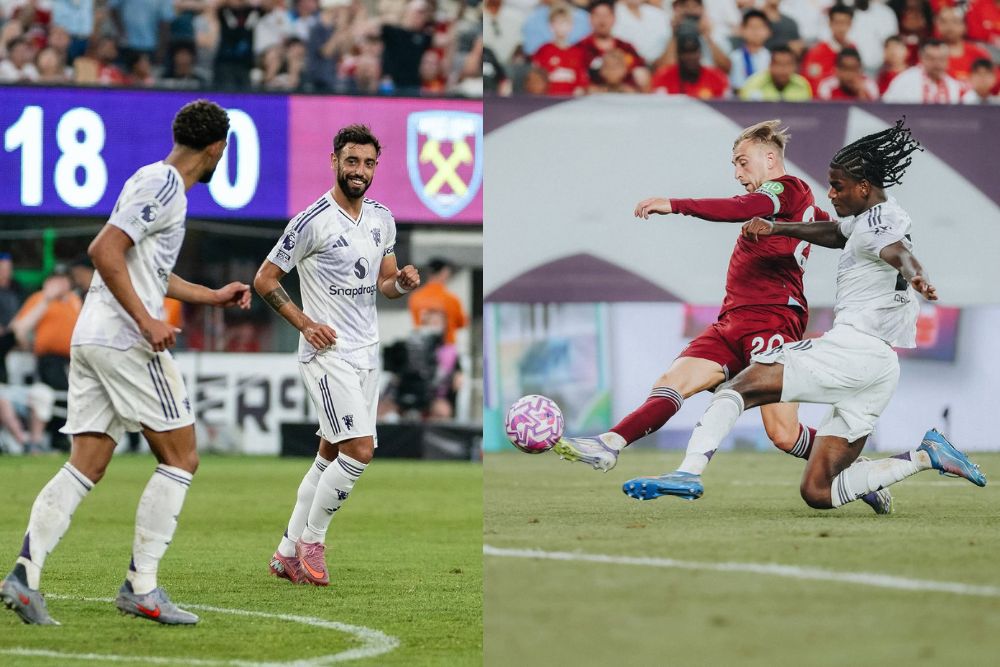 Manchester United Taklukkan West Ham 2-1 di Premier League Summer Series AS