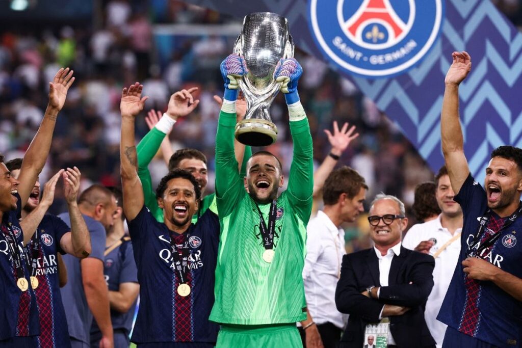 PSG menangkan piala super eropa/ sumber (AFP/FRANCK FIFE)