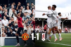 MU Gagal Raih Kemenangan, Penalti Terbuang dan Imbang 1-1 Lawan Fulham
