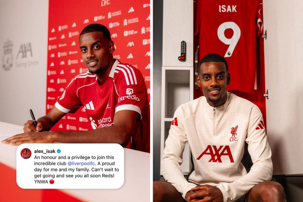 Liverpool Rekrut Alexander Isak dengan Transfer Rekor Liga Premier
