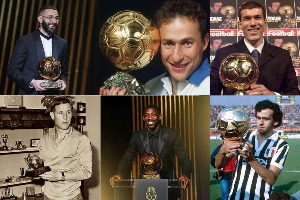 6 Pemain Prancis yang Meraih Ballon d’Or dari Masa ke Masa