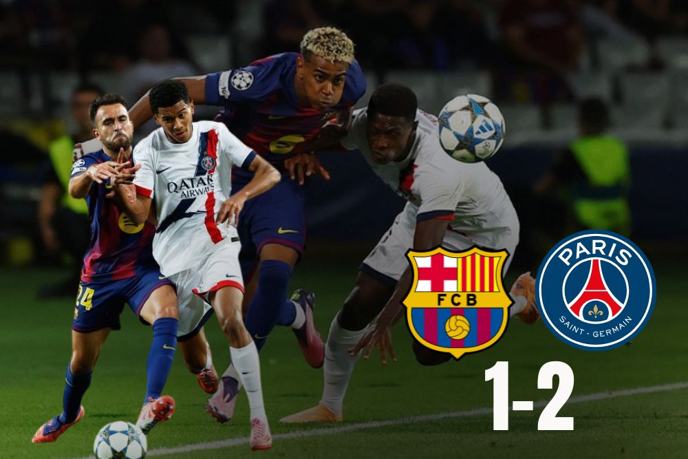 Barcelona Tersungkur di Kandang Sendiri, PSG Comeback Menang 2-1 di Liga Champions