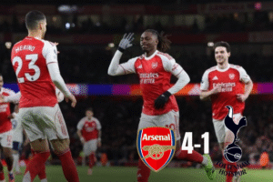 Arsenal Libas Tottenham 4-1, The Gunners Makin Kokoh di Puncak Klasemen