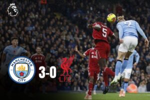 Manchester City Bantai Liverpool 3-0 di Etihad Stadium