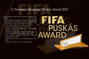 FIFA Umumkan 11 Nominasi Bergengsi Puskás Award 2025, Termasuk Rizky Ridho dan Bintang Dunia