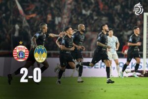 Persija Jakarta Kalahkan PSIM Yogyakarta 2-0 di Ulang Tahun ke-97