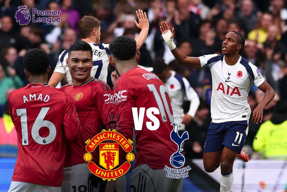 Prediksi Pertandingan Manchester United vs Tottenham Hotspur