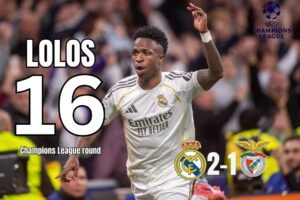 Vinicius Guncang Benfica! Real Madrid Lolos Dramatis 16 Besar UCL dengan Skor Agregat 3-1/foto by matador168