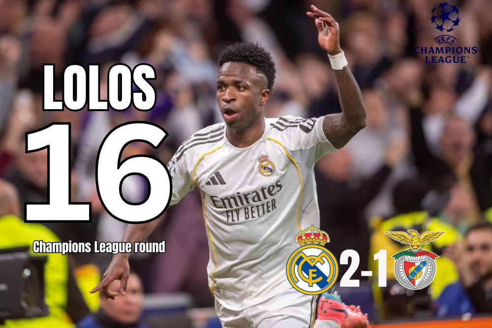 Vinicius Guncang Benfica! Real Madrid Lolos Dramatis 16 Besar UCL dengan Skor Agregat 3-1/foto by matador168