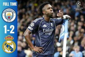 Vinicius Jegal Manchester City, Real Madrid Lolos Dingin ke Perempat Final!