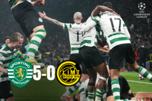 Comeback 5 Gol, Sporting Hancurkan Mimpi Cinderella Bodo/Glimt di Lisbon!