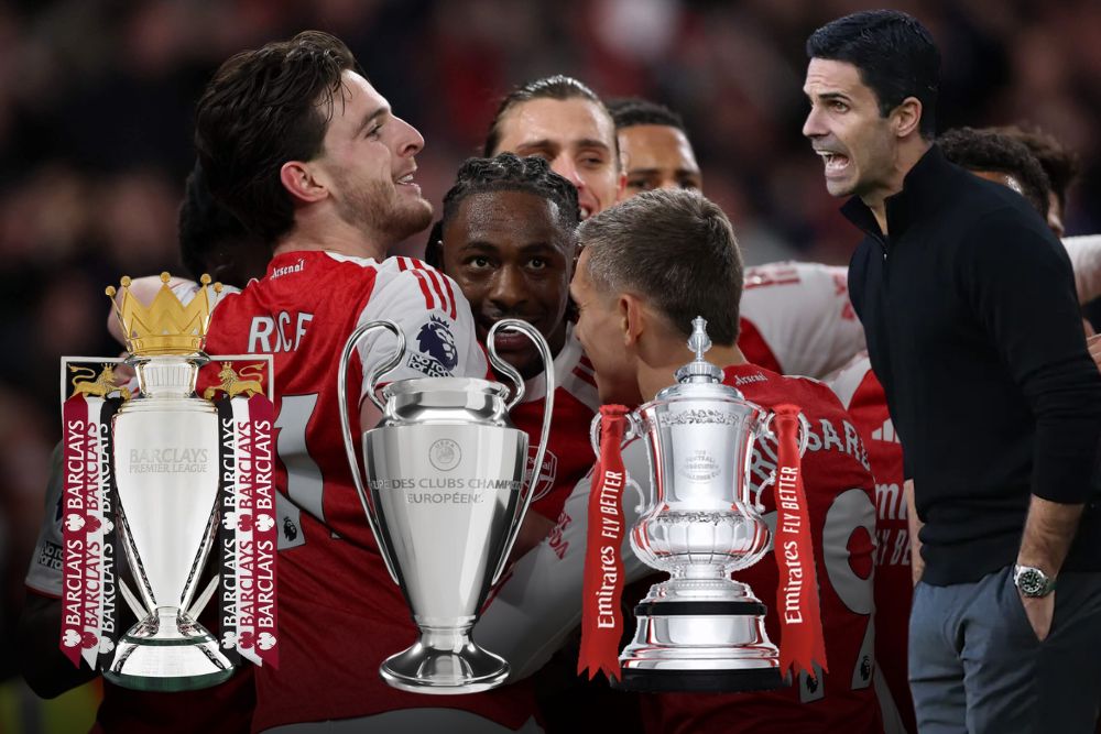 Peluang Arsenal Raih Treble Juara Musim 2025/2026: Impian yang Semakin Dekat!