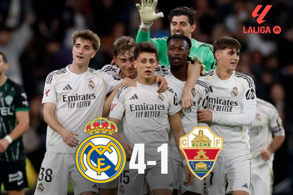GILA-GILAAN! Real Madrid Comeback Dahsyat 4-1 Atas Elche – Valverde Hero Lagi, Krisis Diredam di Bernabéu!