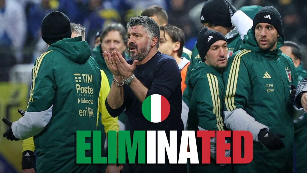 Tersingkir Dramatis oleh Bosnia di Playoff Piala Dunia 2026, Gattuso Minta Maaf/prediksi bola matador168