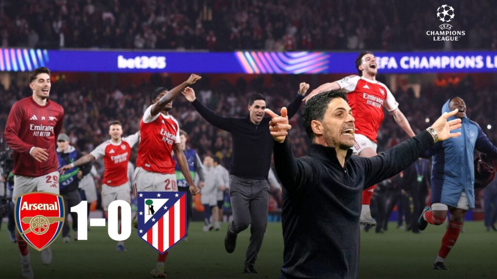 Arsenal Melaju ke Final Liga Champions 2025-2026 Usai Tumbangkan Atletico Madrid/prediksi bola matador168 (15)