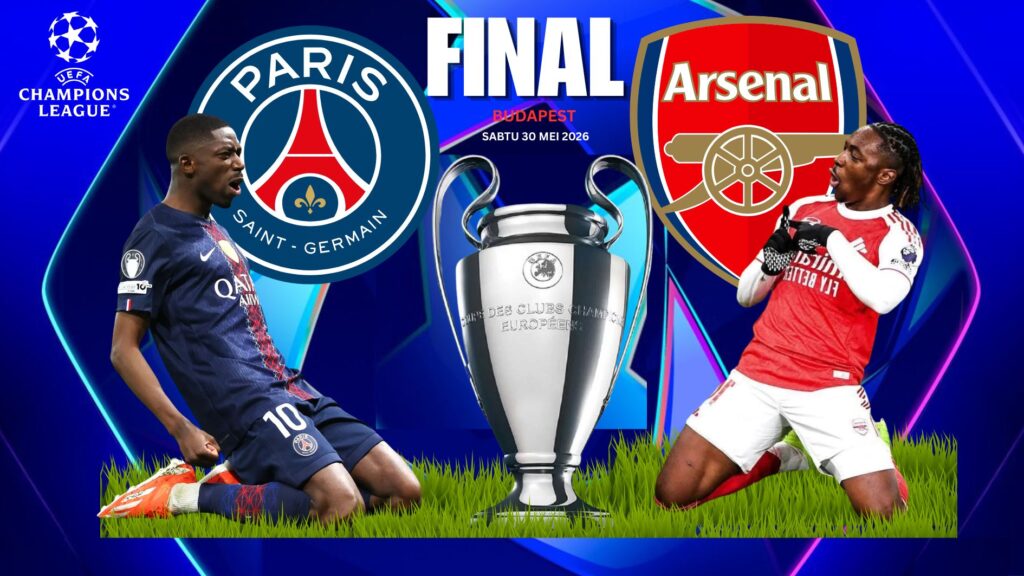 Prediksi Final Liga Champions 2026: PSG vs Arsenal, Duel Dua Raksasa Eropa yang Siap Mengukir Sejarah/prediksi-bola-matador168 (5)